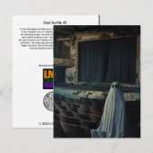 Ghost Hunt 40 Bedankkaart (Voorkant / Achterkant)