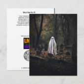 Ghost Hunt No. 01 Bedankkaart (Voorkant / Achterkant)