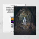 Ghost Hunt No. 02 Bedankkaart (Voorkant / Achterkant)