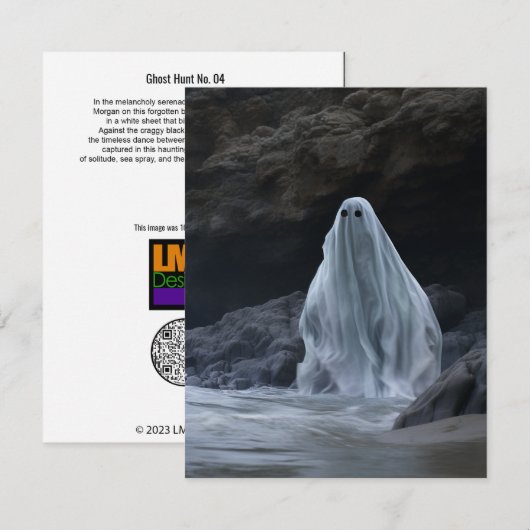 Ghost Hunt No. 04 Bedankkaart (Voorkant / Achterkant)