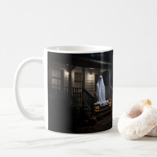 Ghost Hunt No. 09 Koffiemok (Met donut)