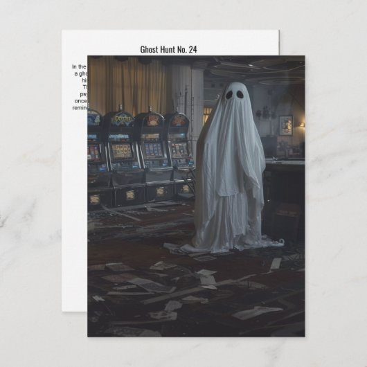 Ghost Hunt No. 24 Bedankkaart (Voorkant / Achterkant)