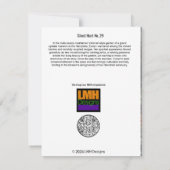 Ghost Hunt No. 29 Bedankkaart (Achterkant)