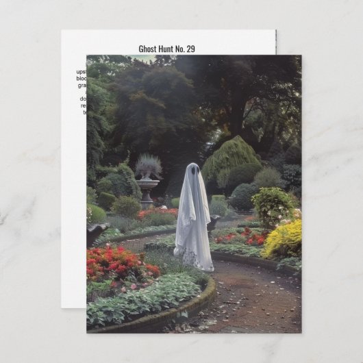 Ghost Hunt No. 29 Bedankkaart (Voorkant / Achterkant)