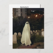 Ghost Hunt No. 34 Bedankkaart (Voorkant / Achterkant)