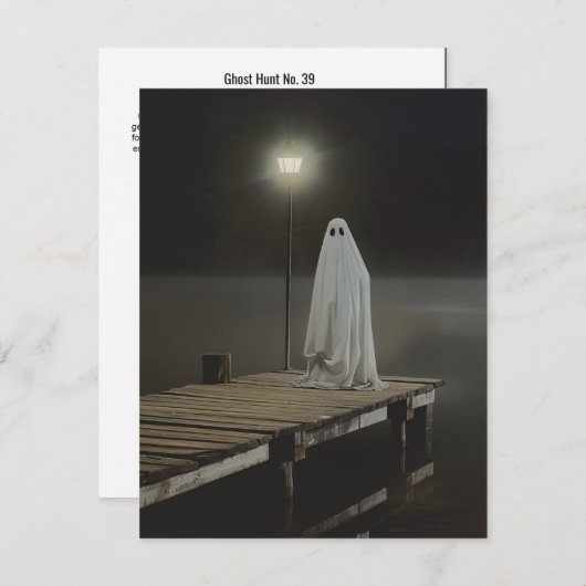 Ghost Hunt No. 39 Bedankkaart (Voorkant / Achterkant)