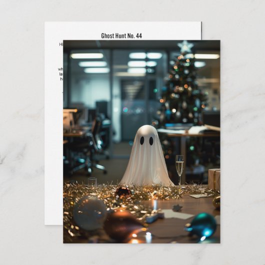 Ghost Hunt No. 44 Bedankkaart (Voorkant / Achterkant)