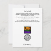 Ghost Hunt No. 50 Bedankkaart (Achterkant)