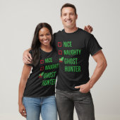 Ghost Hunter Funny Pajama kerstcadeau T-shirt (Unisex)