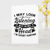 Ghost Hunter Hunt in mijn hoofd... ik ben gastjage Kaart (Gele Bloem)