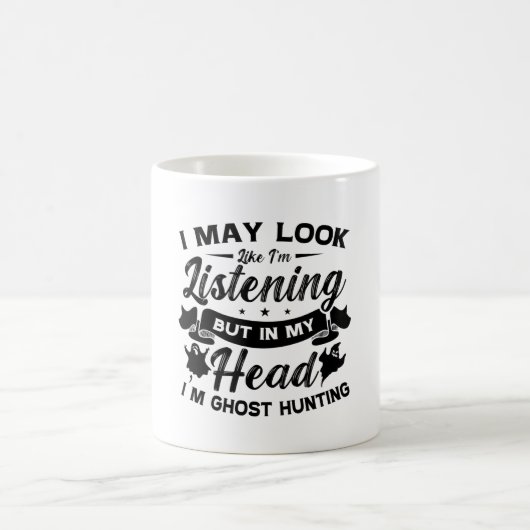 Ghost Hunter Hunt in mijn hoofd... ik ben gastjage Koffiemok (Center)