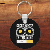 Ghost Hunter in opleiding Halloween spookjacht Sleutelhanger (Voorkant)
