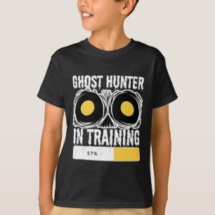 Ghost Hunter in opleiding Halloween spookjacht T-shirt