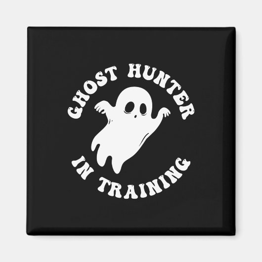Ghost Hunter in opleiding paranormale jagers Halve Magneet (Voorkant)
