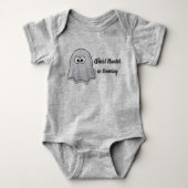 Ghost Hunter in training baby onsie Romper (Voorkant)
