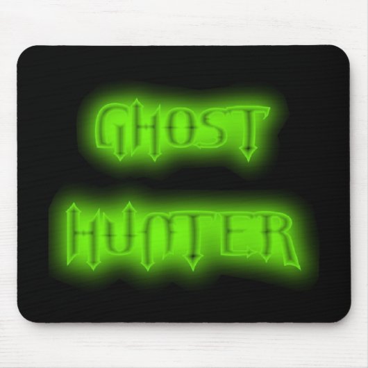 Ghost Hunter Mousepad Muismat (Voorkant)