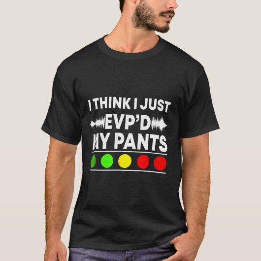 Ghost Hunter Paranormal Halloween Hunting EVP Spir T-shirt (Voorkant)