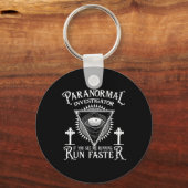 Ghost Hunter Paranormal Investigation Sleutelhanger (Voorkant)