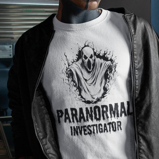 Ghost Hunter Paranormal Investigator Ghost Hunting T-shirt