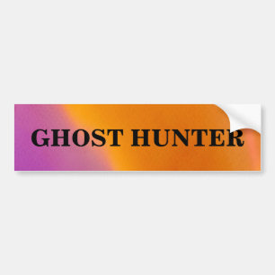 Ghost Hunter Spooky Bumpersticker