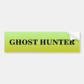 Ghost Hunter Spooky Bumpersticker (Voorkant)