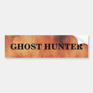 Ghost Hunter Spooky Bumpersticker