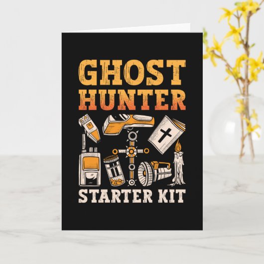 Ghost Hunter Starter Kit Paranormal Ghost Hunting Kaart (Gele Bloem)