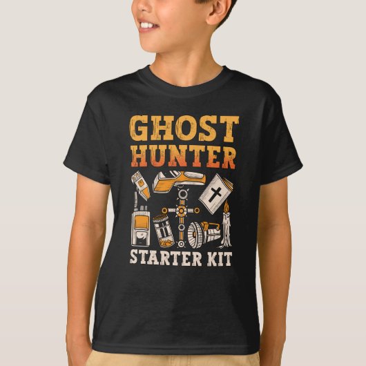 Ghost Hunter Starter Kit Paranormal Ghost Hunting T-shirt (Voorkant)