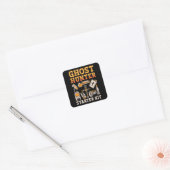 Ghost Hunter Starter Kit Paranormal Ghost Hunting Vierkante Sticker (Envelop)
