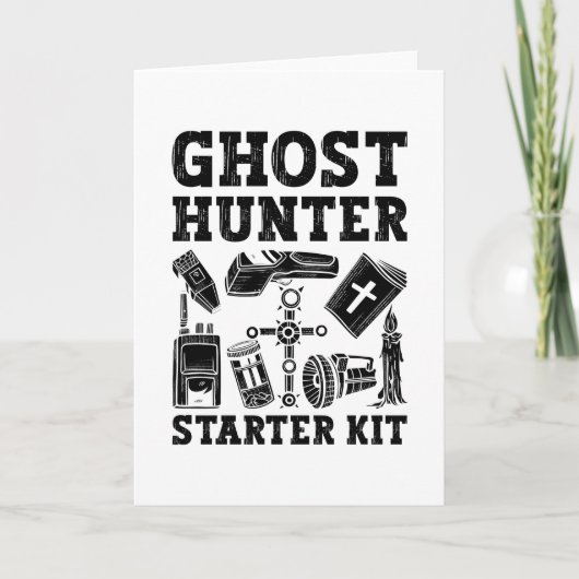 Ghost Hunter Starter Kit Paranormal Kaart (Voorkant)