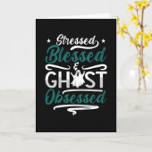 Ghost Hunter Stress Blessed Ghost Hunting Hunt Kaart (Gele Bloem)