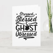 Ghost Hunter Stress Blessed Hunt Ghost Hunting Kaart (Voorkant)