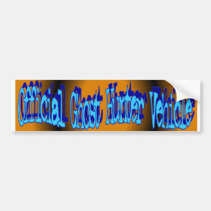 Ghost Hunter Vehicle Bumpersticker