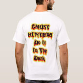 Ghost Hunters doen het in het donker T-shirt (Achterkant)