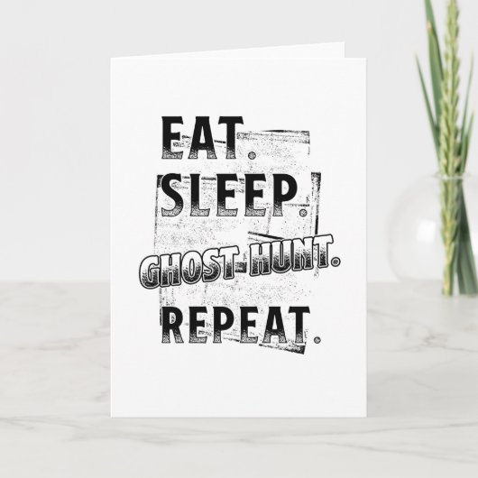 Ghost Hunters Kaart (Voorkant)