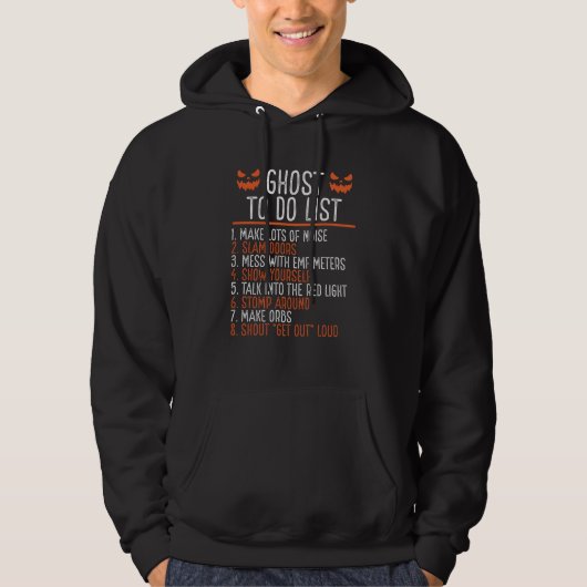 Ghost Hunting Camera Ghost Hunter Essentials Hoodie (Voorkant)