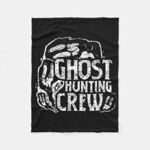 Ghost Hunting Crew Ghosts Hunt Hunter Fleece Deken