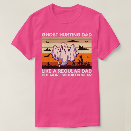 Ghost Hunting Dad T-shirt (Design voorkant)