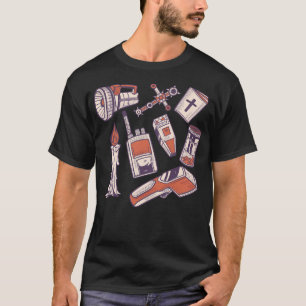 Ghost Hunting Equipment - Phasmo (Angst voor spoke T-shirt