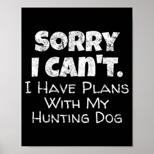 Ghost Hunting Fun Haunted Places Quote Paranormal Poster (Voorkant)