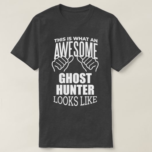 Ghost Hunting Funny Gift Design 2 T-shirt (Design voorkant)