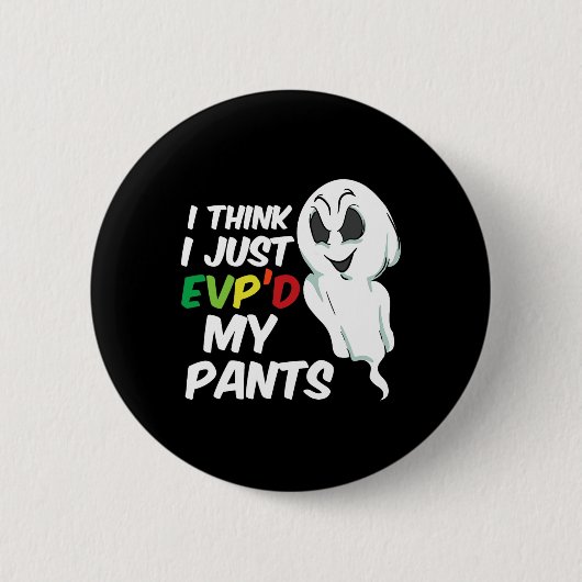 Ghost Hunting Ghost-hunter Kleding Mannen Vrouwen Ronde Button 5,7 Cm (Voorkant)