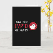 Ghost Hunting I Think I Just EVP Hunt Ghost Hunter Kaart (Gele Bloem)