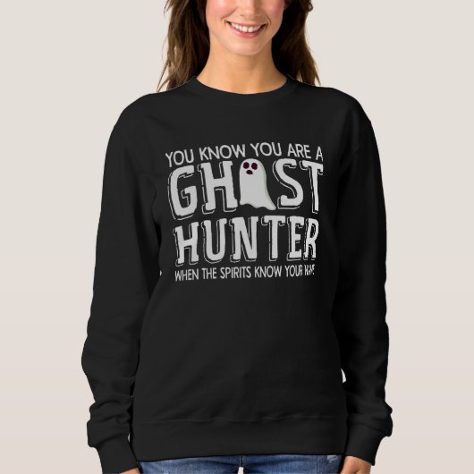 Ghost Hunting Joke Ghosthunter Parapsychology Ghos Trui (Voorkant)