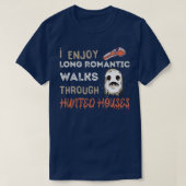 Ghost Hunting Long Romantic Walk Hunted House Para T-shirt (Design voorkant)