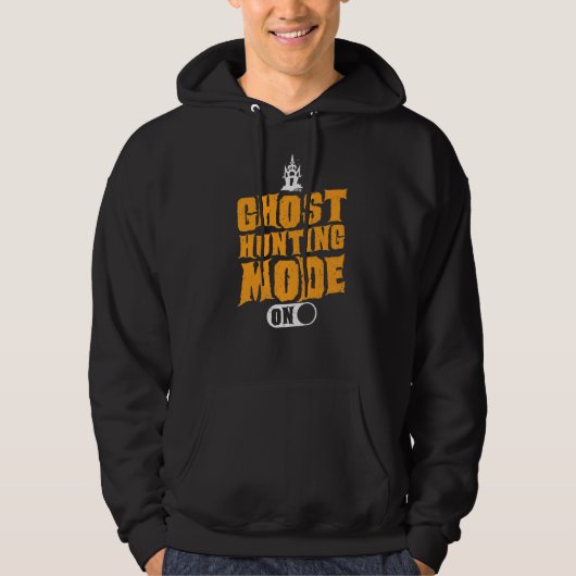 Ghost Hunting Mode op Ghost Hunter Hoodie (Voorkant)