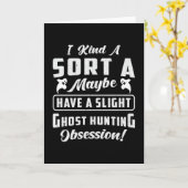 Ghost Hunting ObSession Paranormal Ghost Hunter Kaart (Gele Bloem)