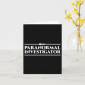 Ghost Hunting Paranormal Investigation Kaart (Gele Bloem)