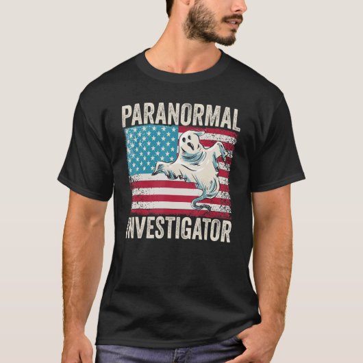 Ghost Hunting Paranormal Investigator 2 T-shirt (Voorkant)