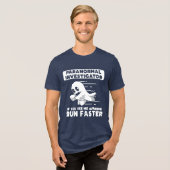 Ghost Hunting Paranormal Investigator Halloween Tri-Blend Shirt (Voorkant volledig)